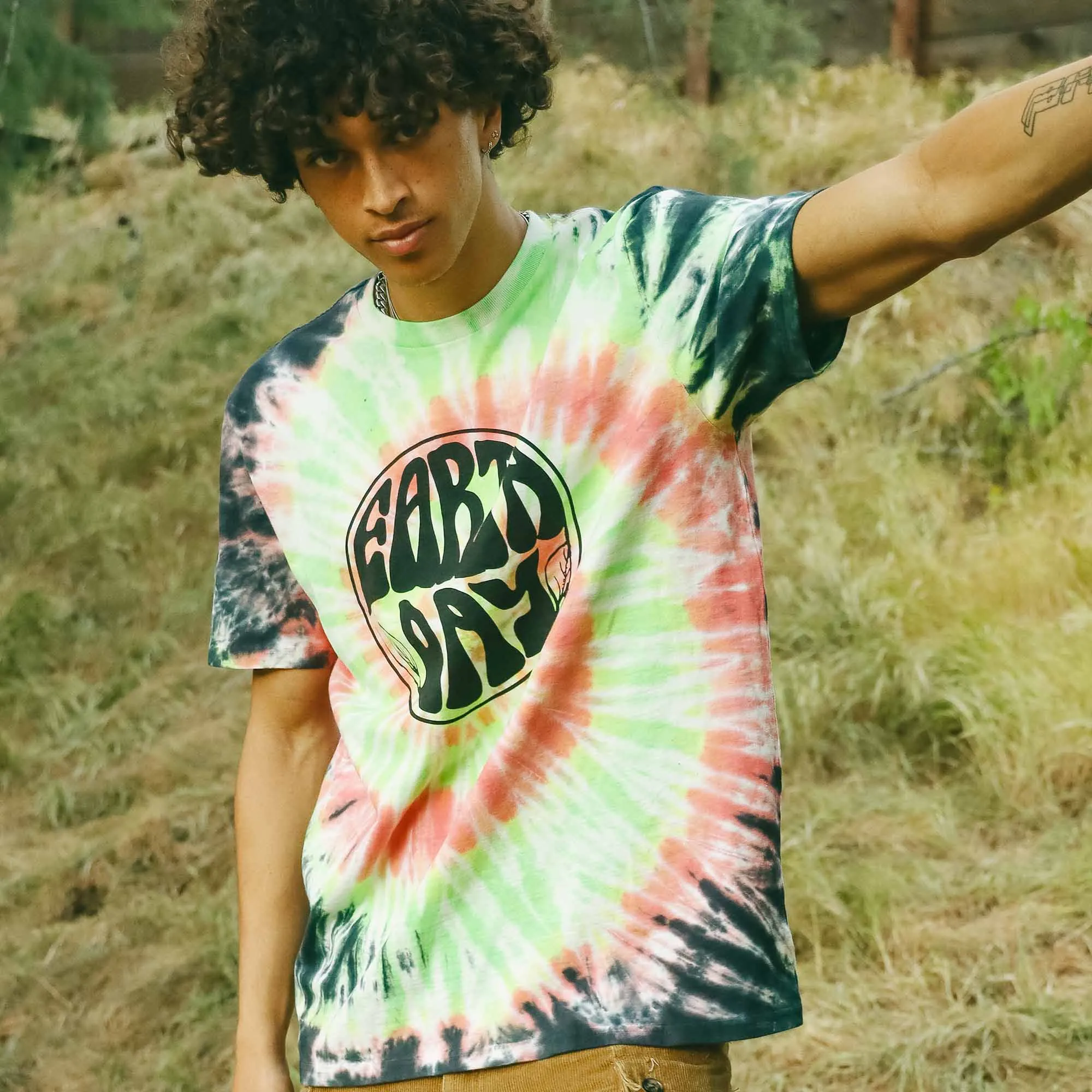 EARTH DAY Tie-Dye Tee sold by Altru product image thumbnail 5
