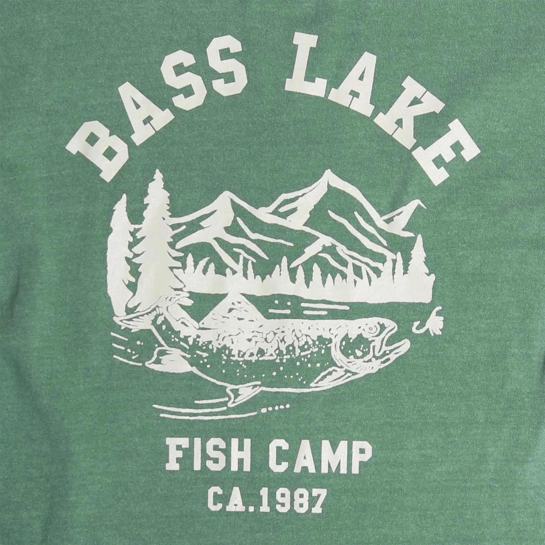 Bass Lake 87 graphic tee sold by Altru product image thumbnail 3