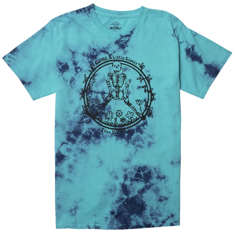 Come Closer Tie-Dye Tee made by Altru