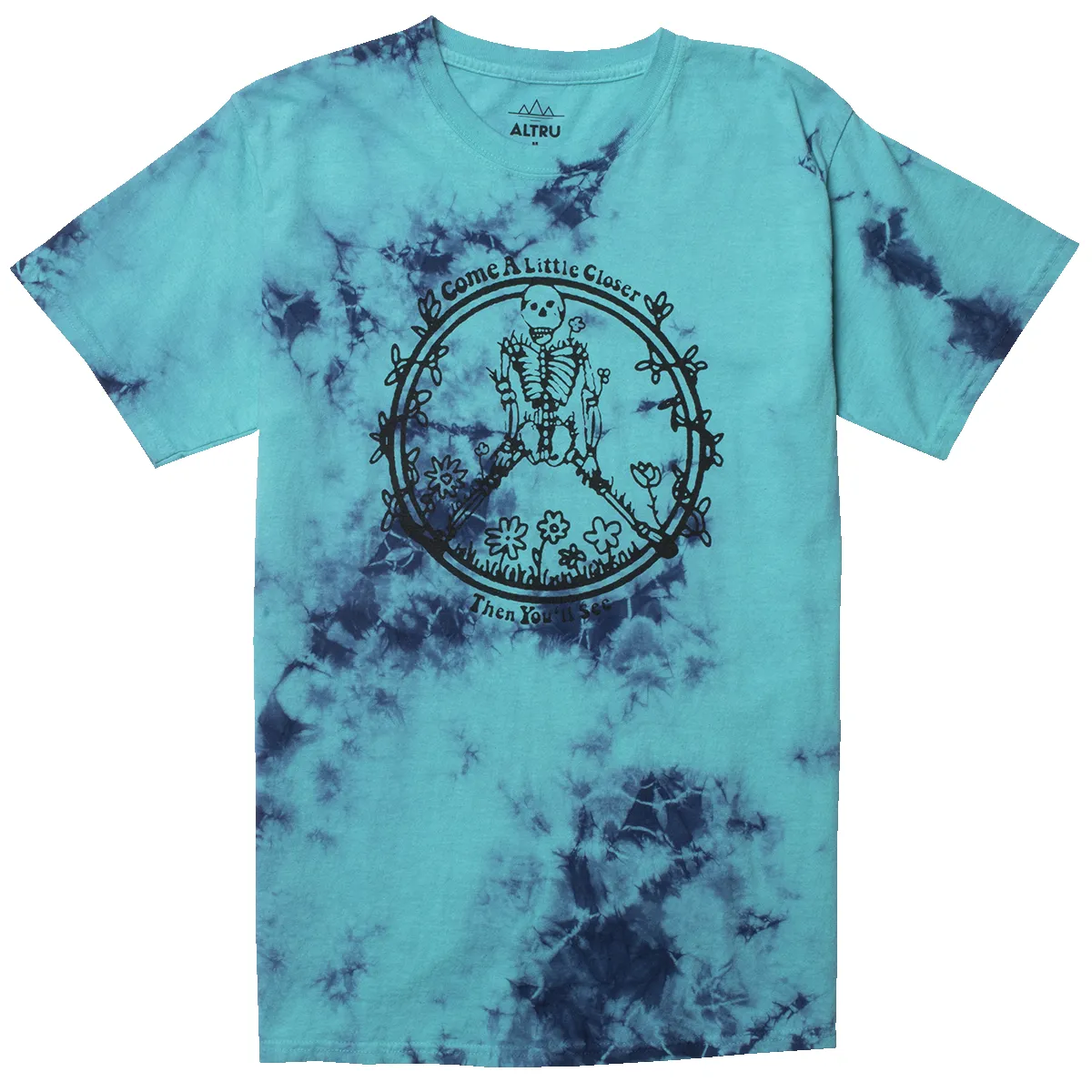 Come Closer Tie-Dye Tee sold by Altru