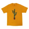 Shaka Saguaro Cactus yellow-honey tee by Altru Apparel sold by Altru
