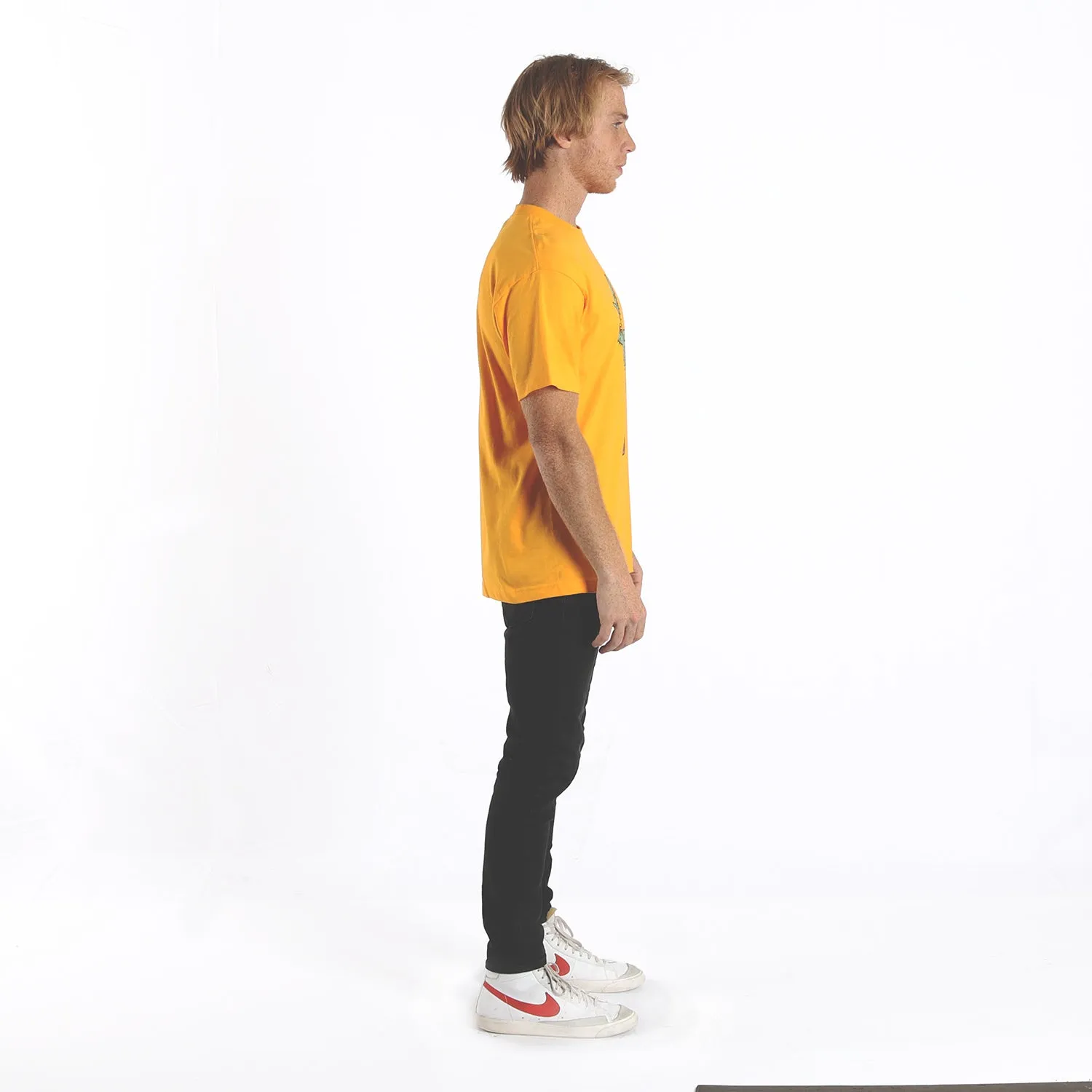 Shaka Saguaro Cactus yellow-honey tee by Altru Apparel sold by Altru product image thumbnail 3