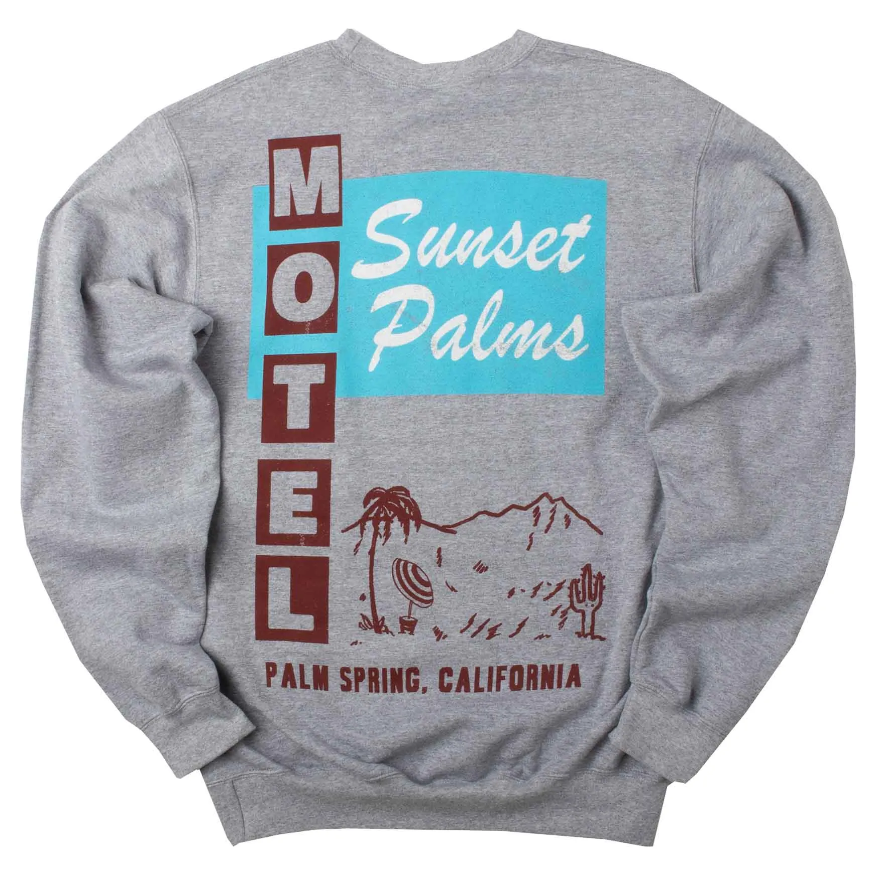 Sunset Palms Motel sweatshirt sold by Altru product image thumbnail 2
