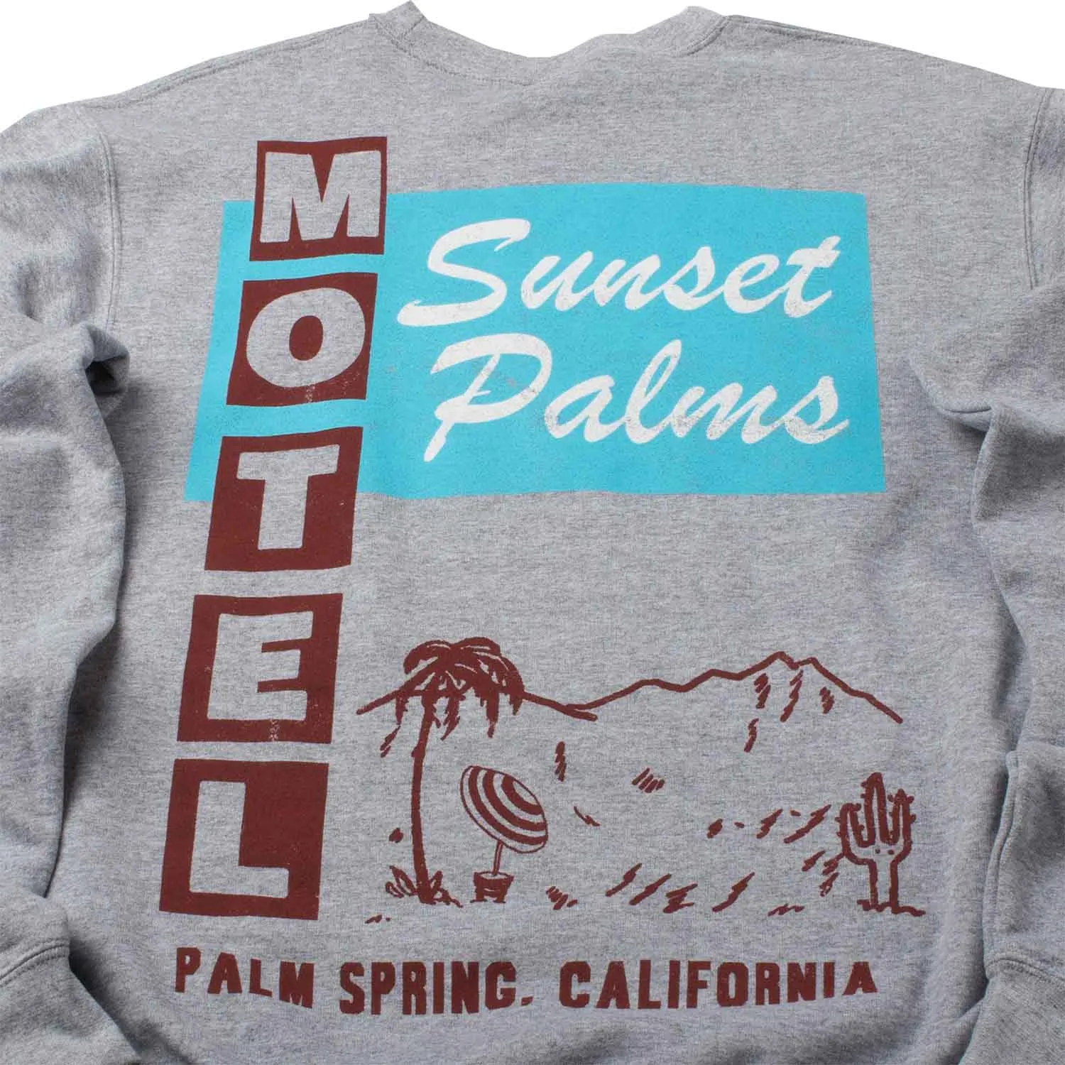 Sunset Palms Motel sweatshirt sold by Altru product image thumbnail 3