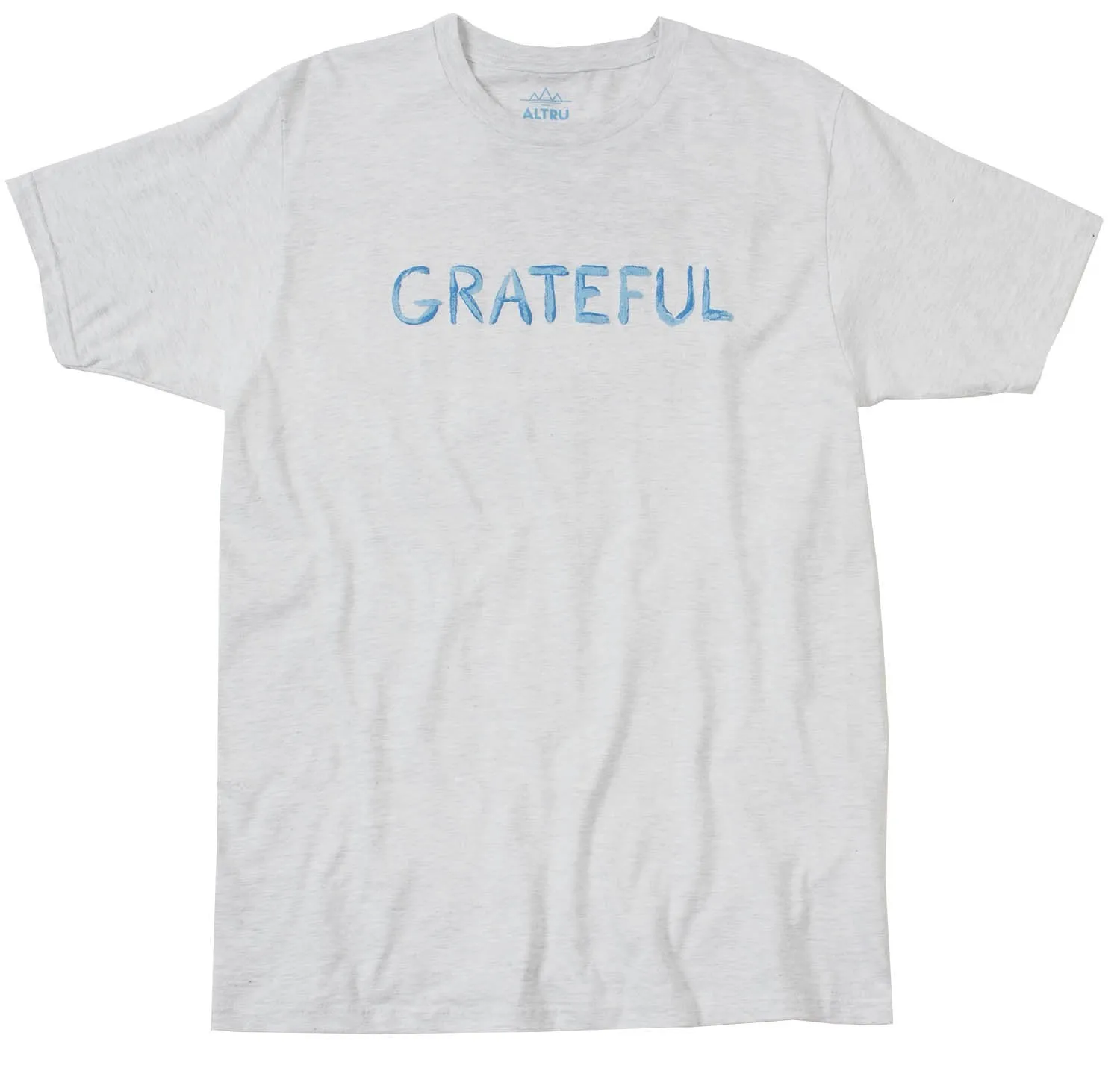 Grateful Graphic Mens Grey Tee by Altru Apparel sold by Altru