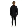 Anti Anxiety Embroidered Long Sleeve mens black graphic tee sold by Altru
