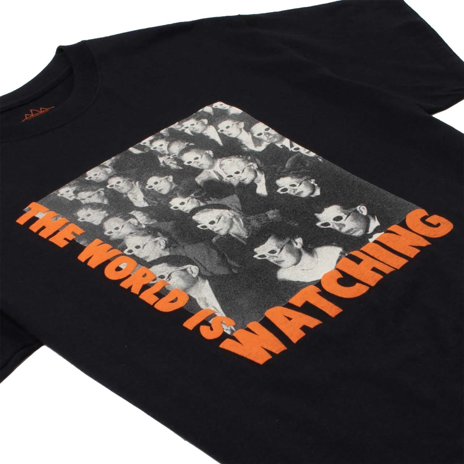 World is Watching Puff Ink Graphic Tee sold by Altru product image thumbnail 3