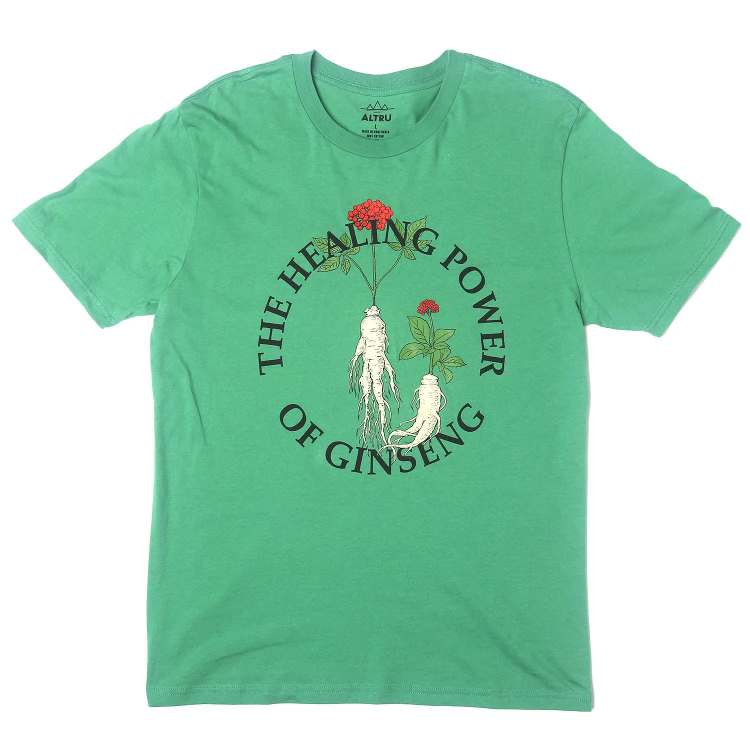 Ginseng Healing Power graphic tee sold by Altru