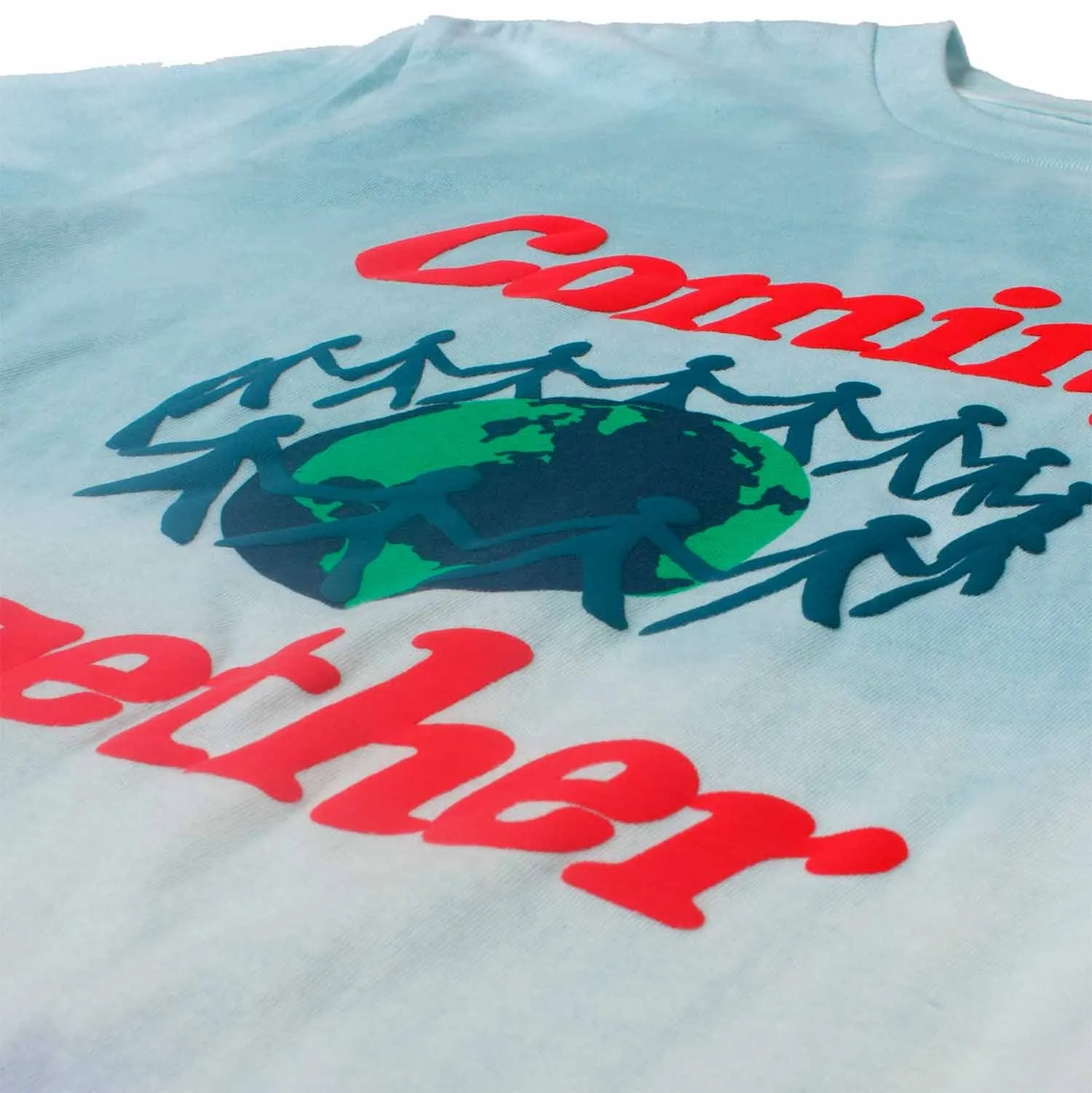 Coming Together puff ink tie-dye tee sold by Altru product image thumbnail 5