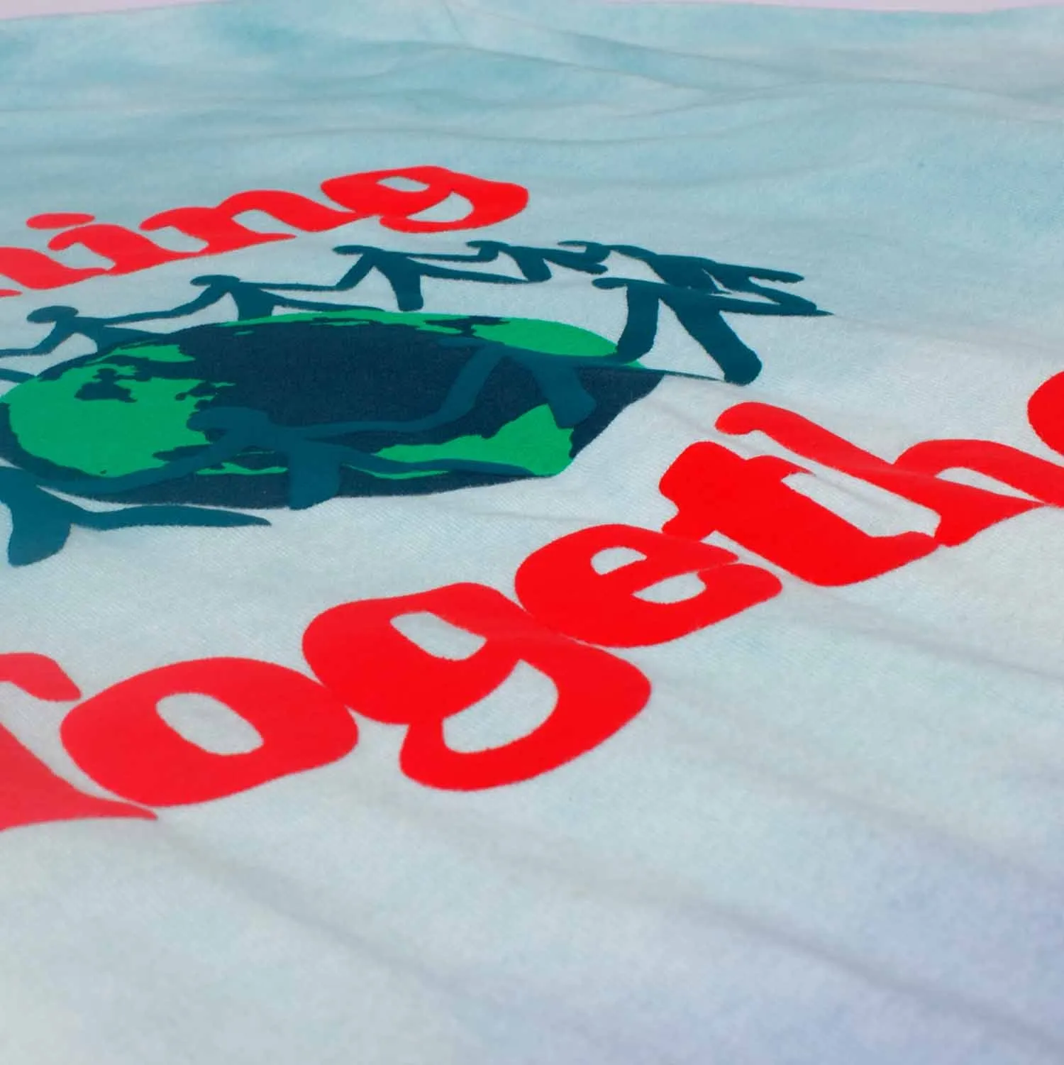 Coming Together puff ink tie-dye tee sold by Altru product image thumbnail 4
