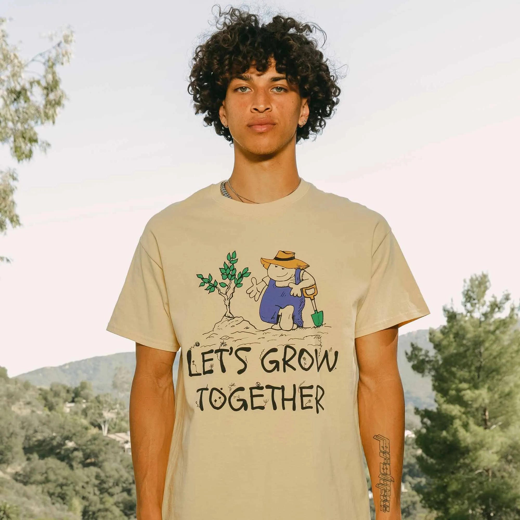 Let's Grow Together tee shirt sold by Altru product image thumbnail 2