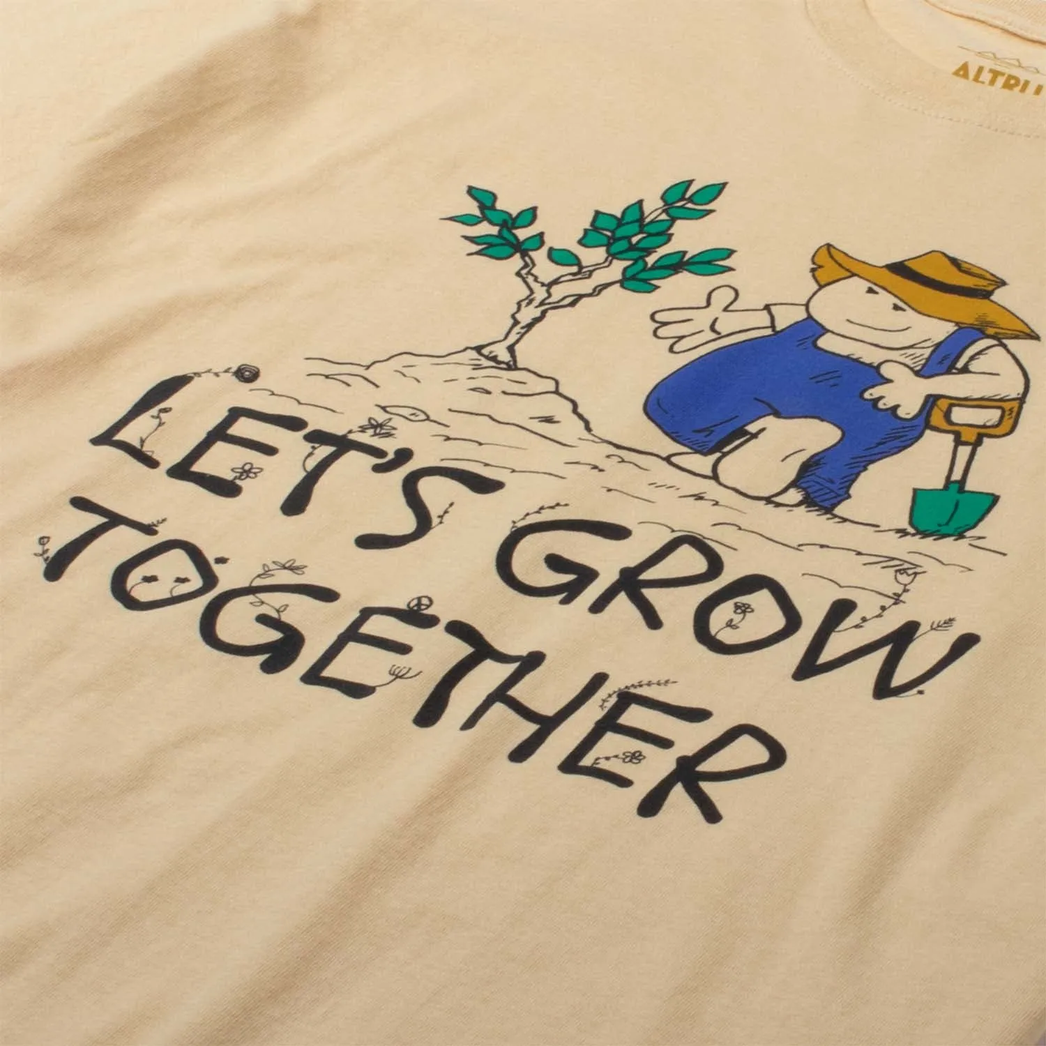Let's Grow Together tee shirt sold by Altru product image thumbnail 3