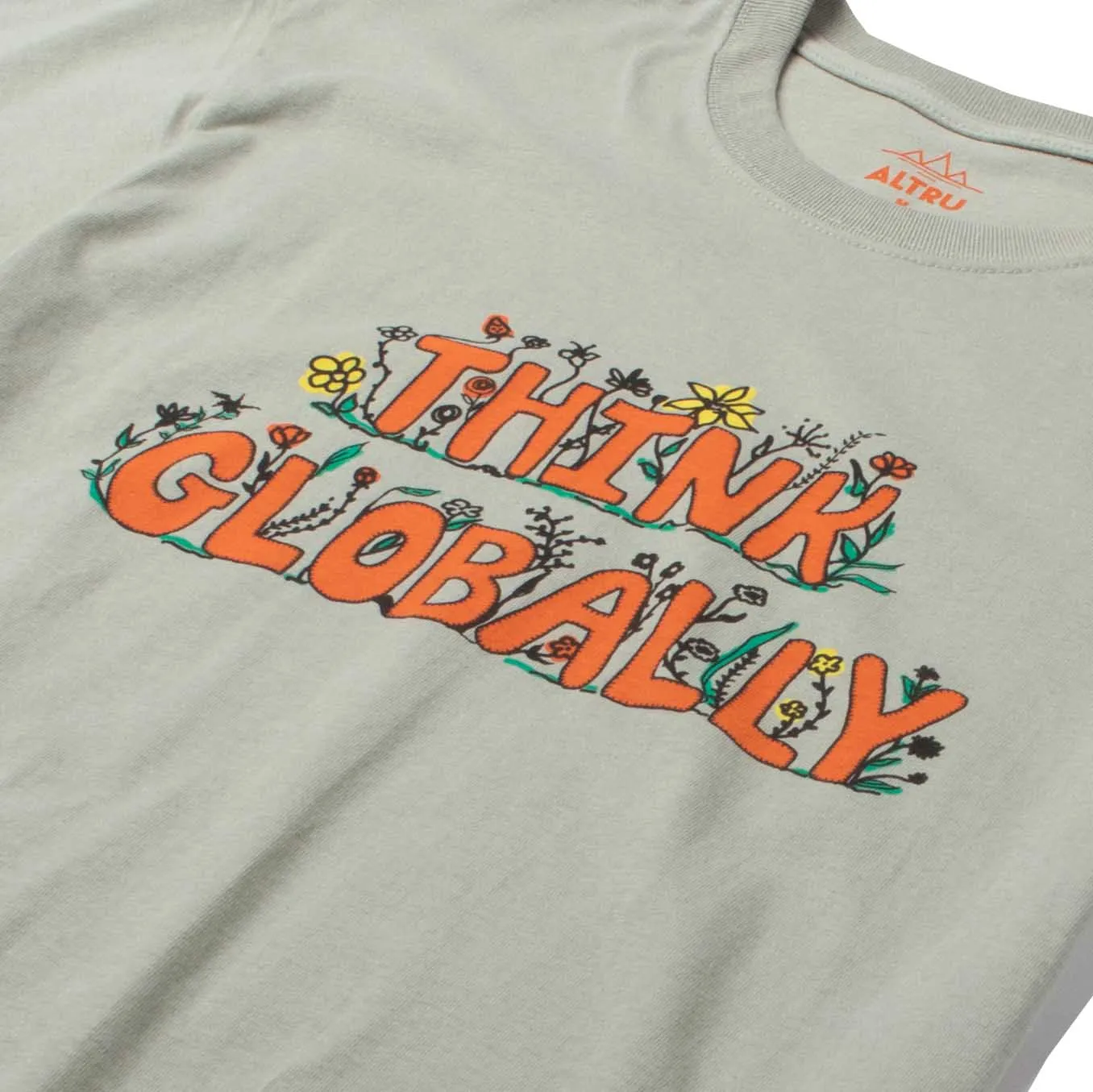 Think Globally tee shirt sold by Altru product image thumbnail 4