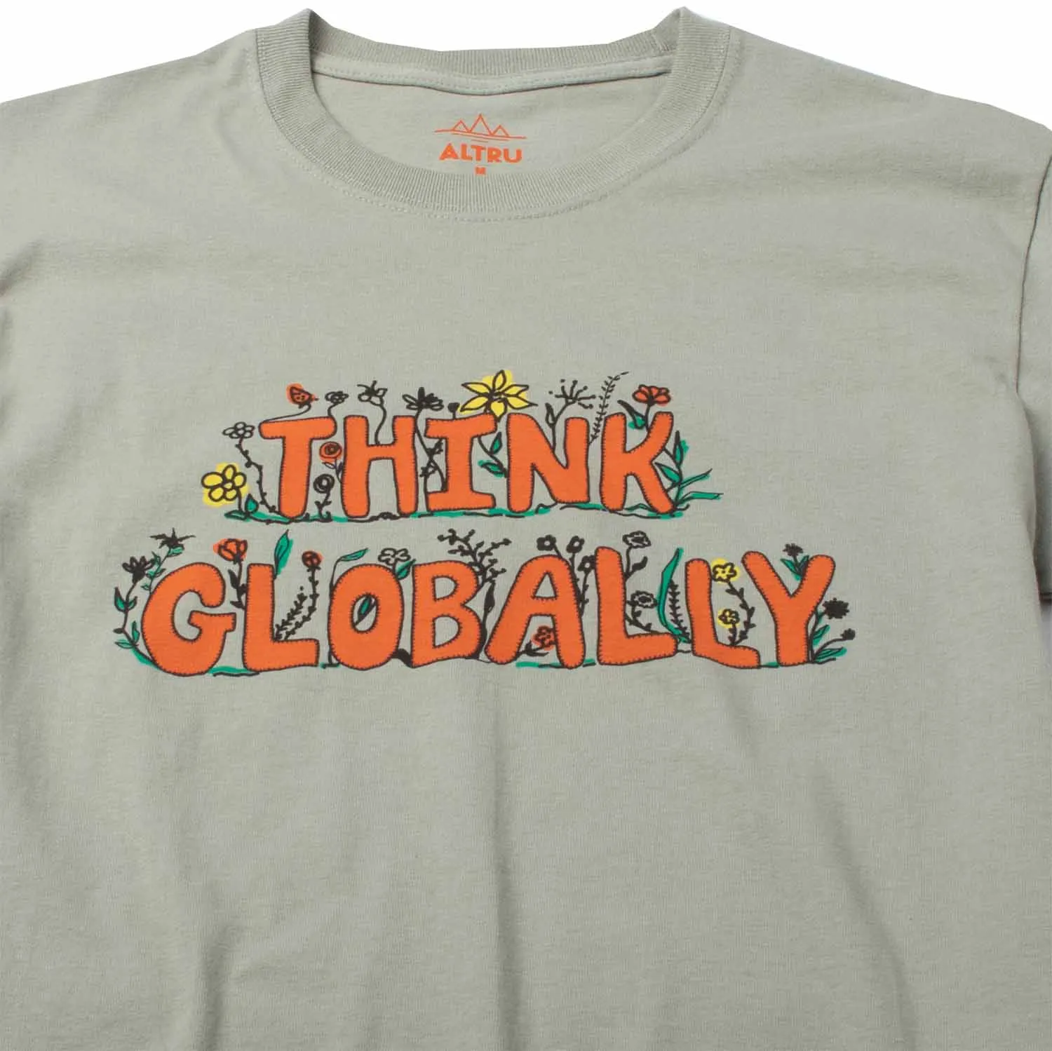Think Globally tee shirt sold by Altru product image thumbnail 2