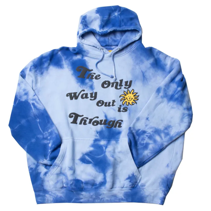 We Tripped Tie-Dye Relaxed Fit Hoodie sold by Altru