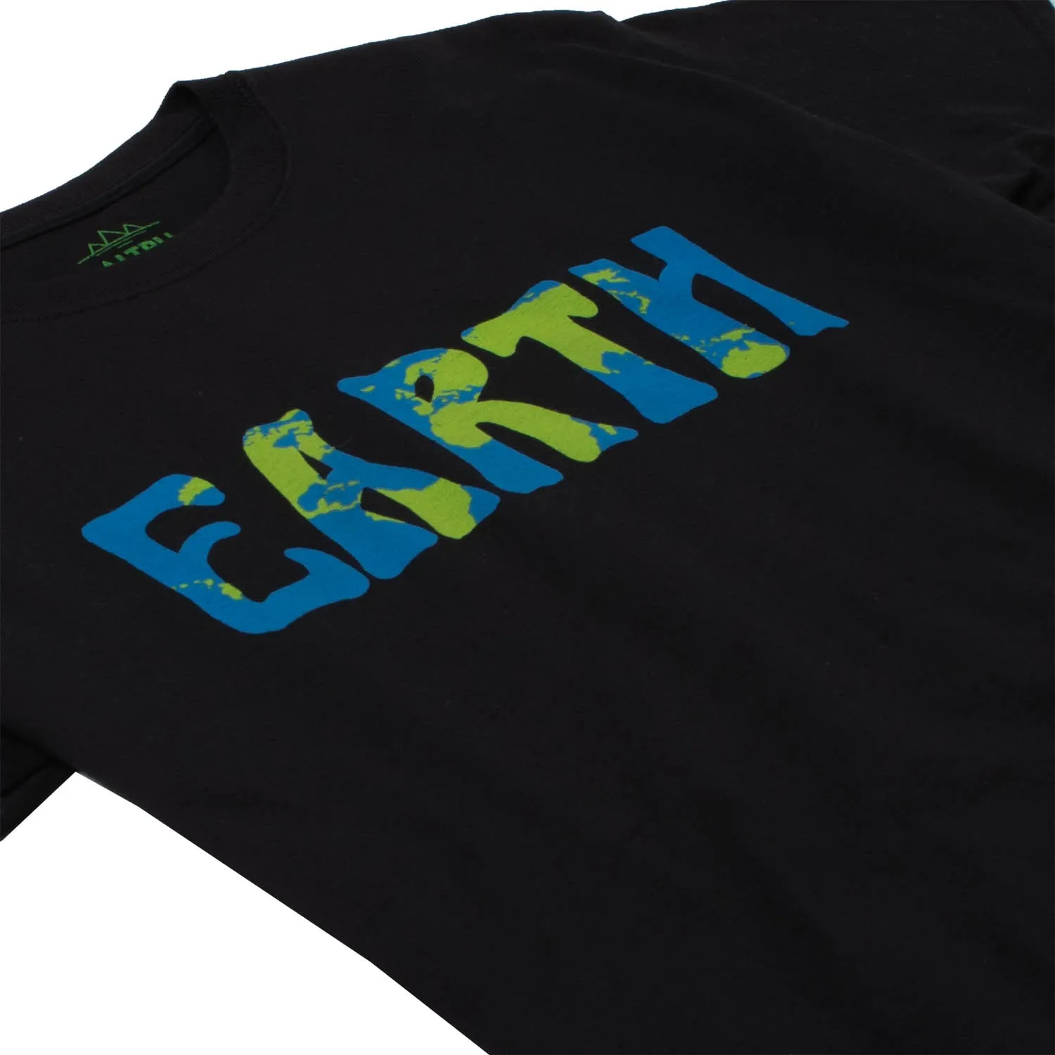 Earth Map Text tee shirt sold by Altru product image thumbnail 4