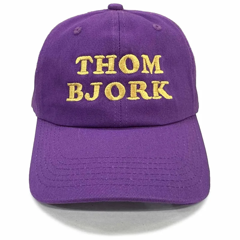 "Thom Bjork" 6 panel low profile embroidered cap sold by Altru
