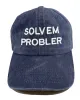 "Solvem Probler" 6 Panel Low Profile Embroidered Hat sold by Altru