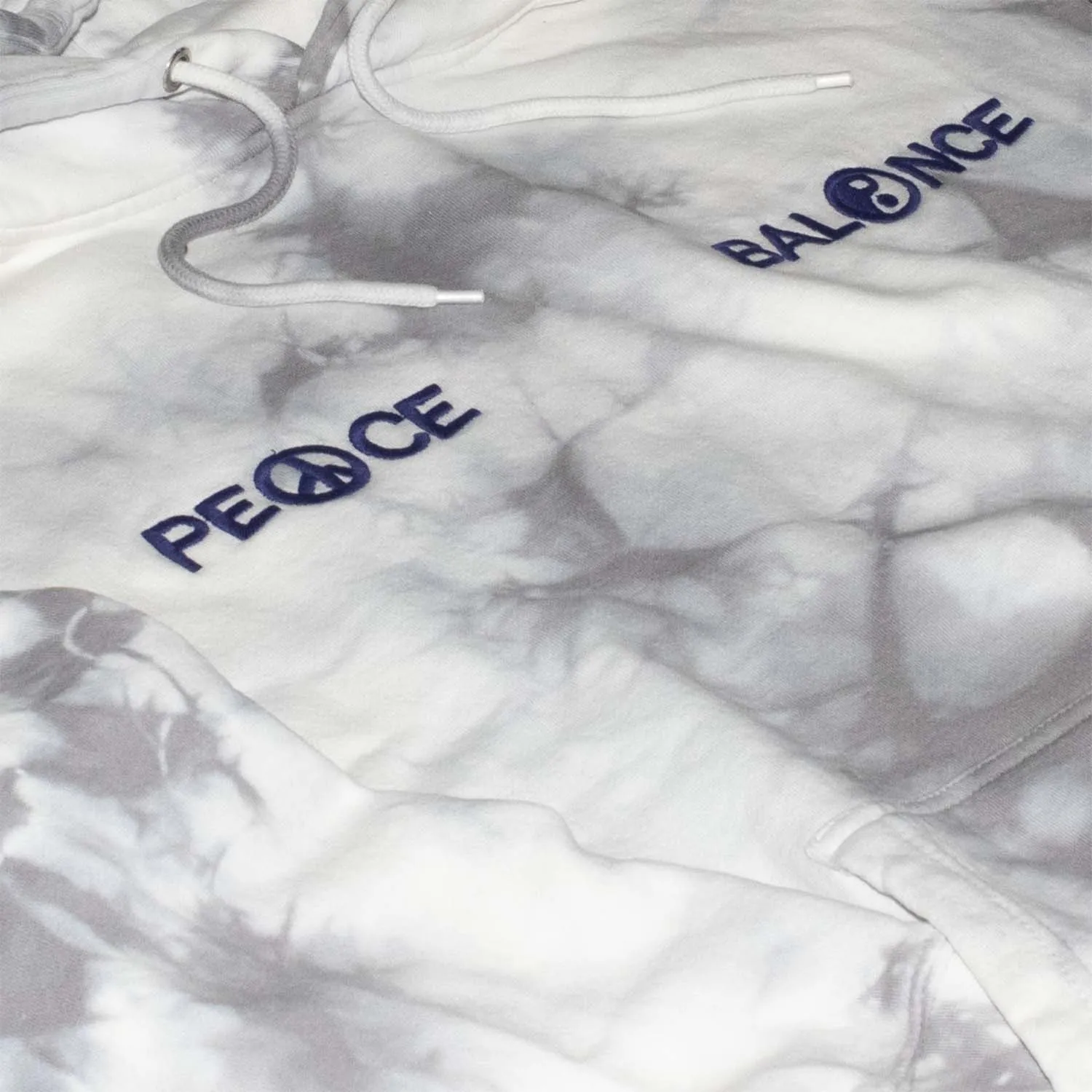 Peace Balance Embroidered Tie-Dye Hoodie sold by Altru product image thumbnail 4