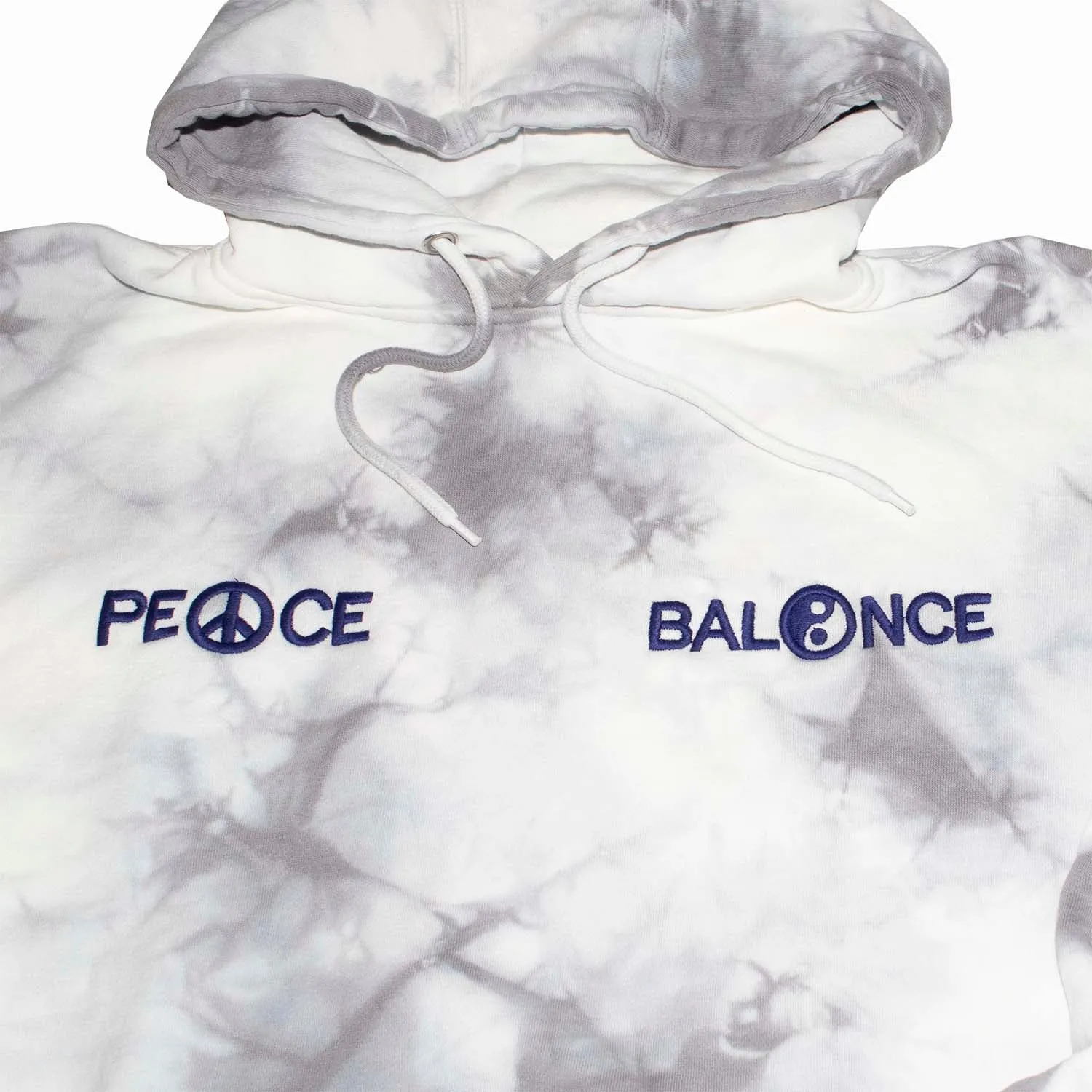 Peace Balance Embroidered Tie-Dye Hoodie sold by Altru product image thumbnail 2