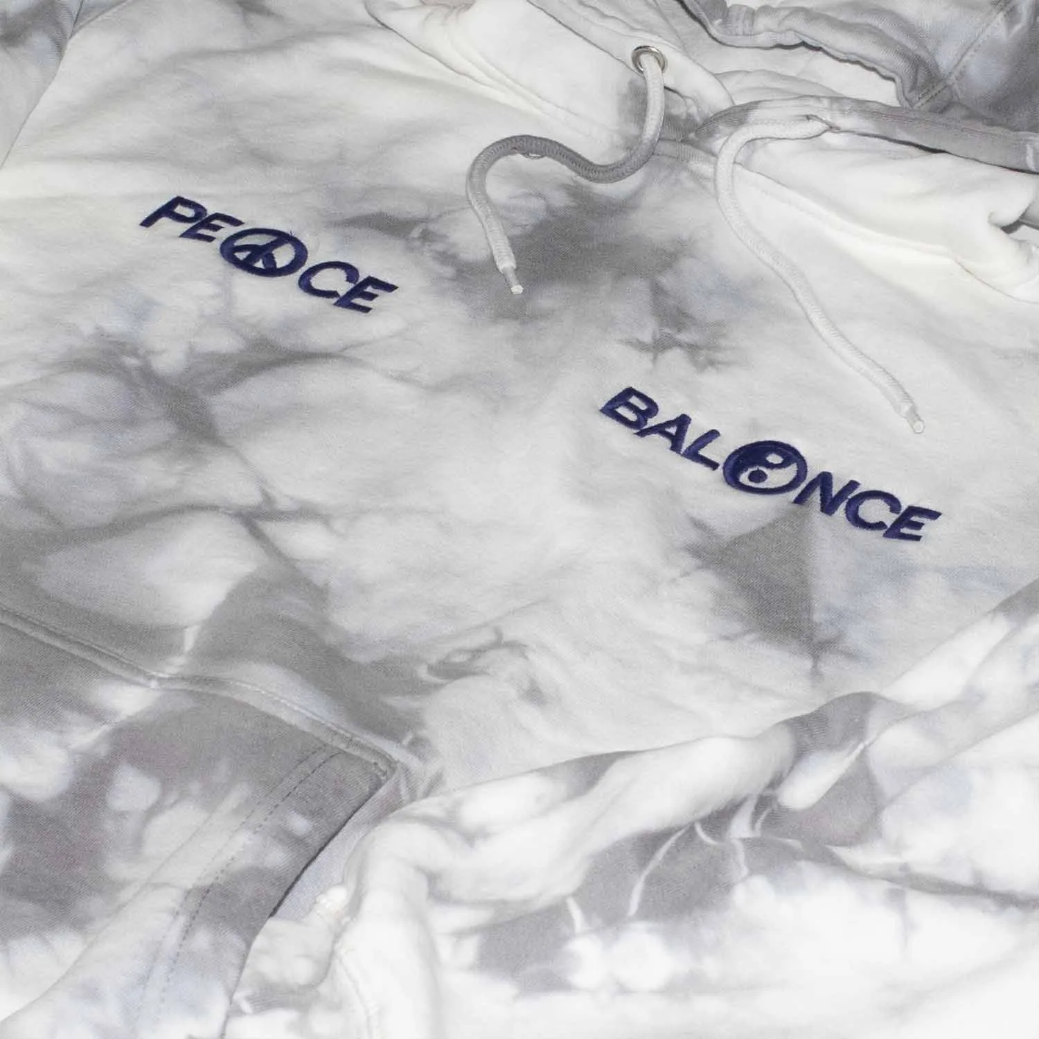 Peace Balance Embroidered Tie-Dye Hoodie sold by Altru product image thumbnail 3