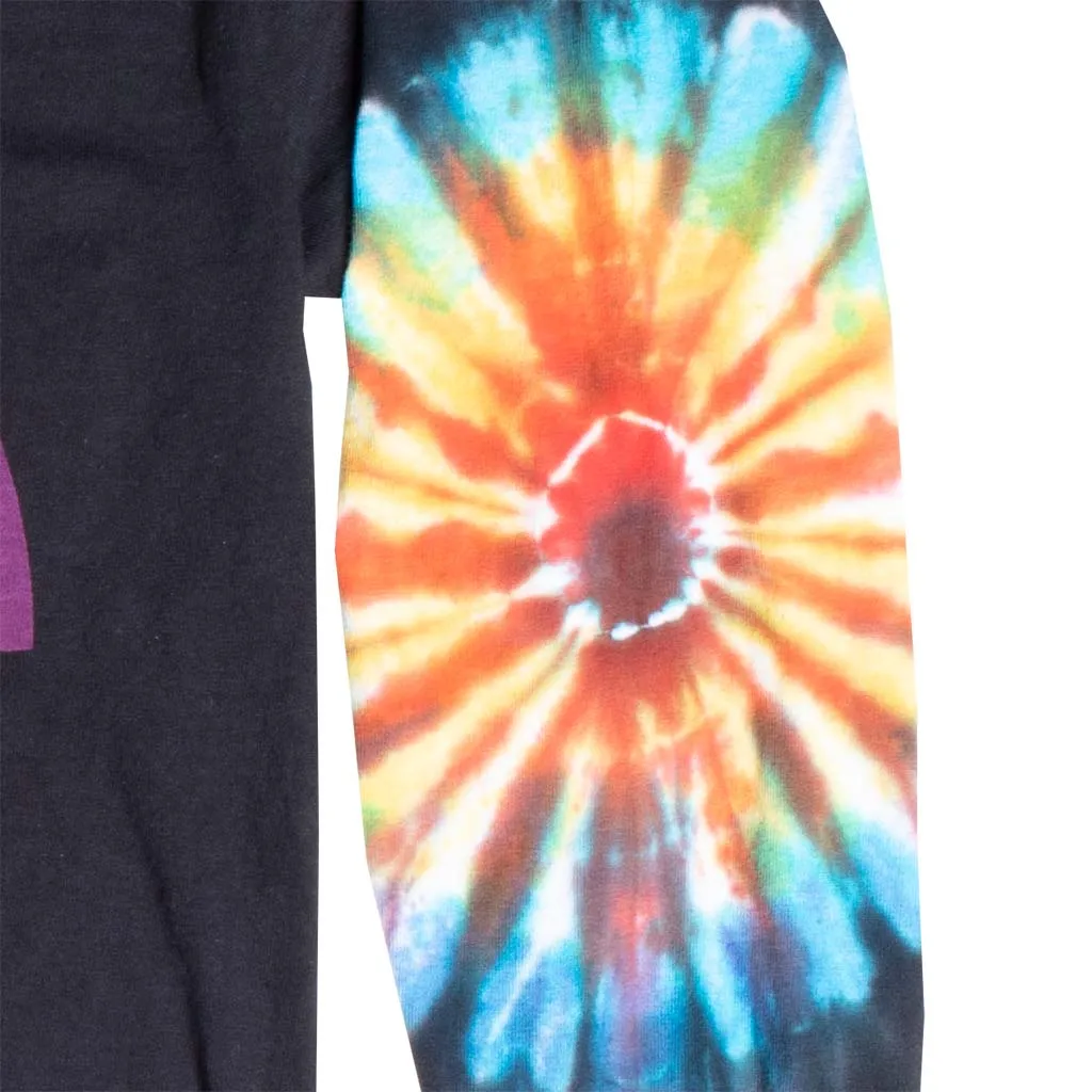 Caution tie-dye long sleeve tee sold by Altru product image thumbnail 3