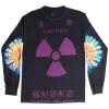 Caution tie-dye long sleeve tee sold by Altru