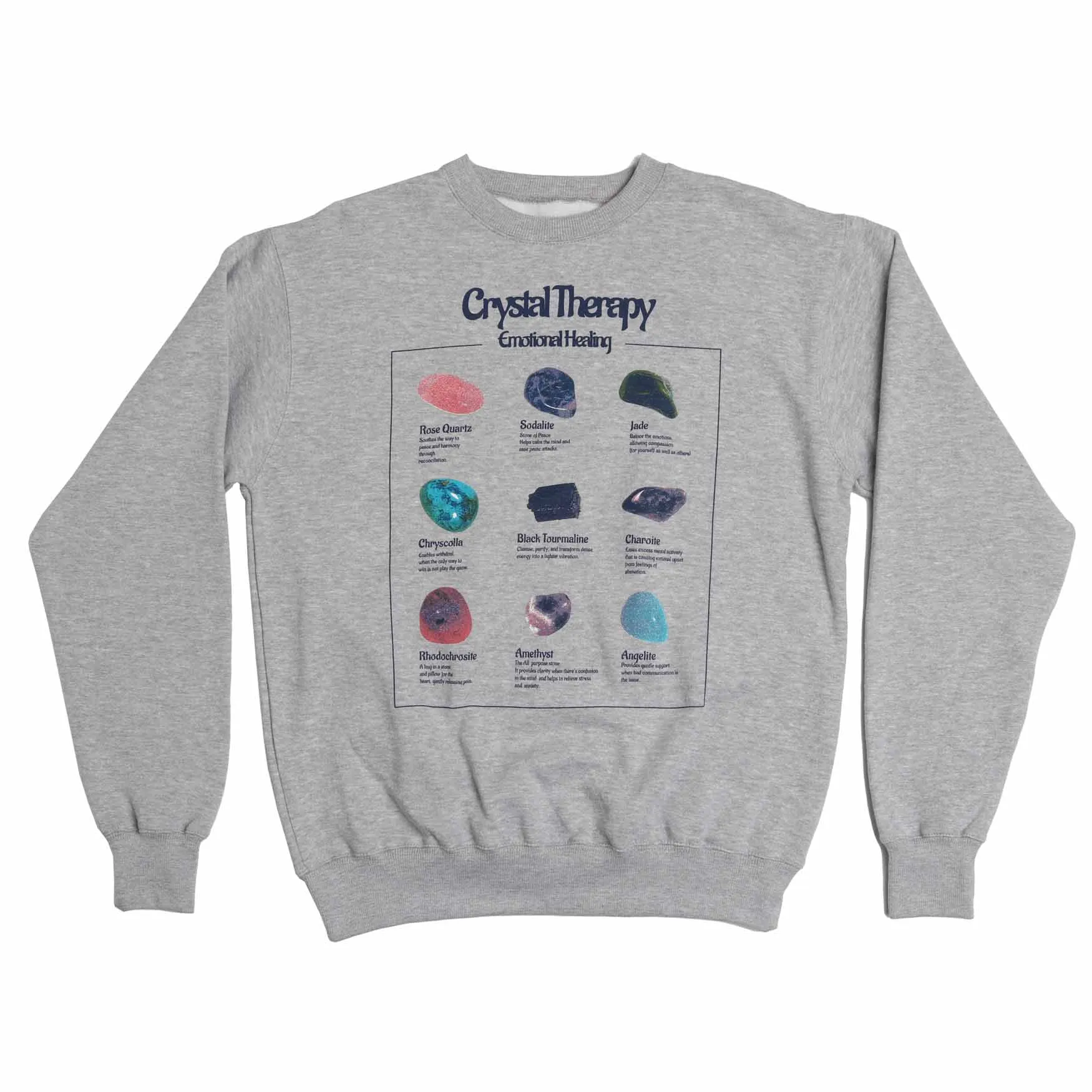 CRYSTAL THERAPY SWEATSHIRT sold by Altru product image thumbnail 5