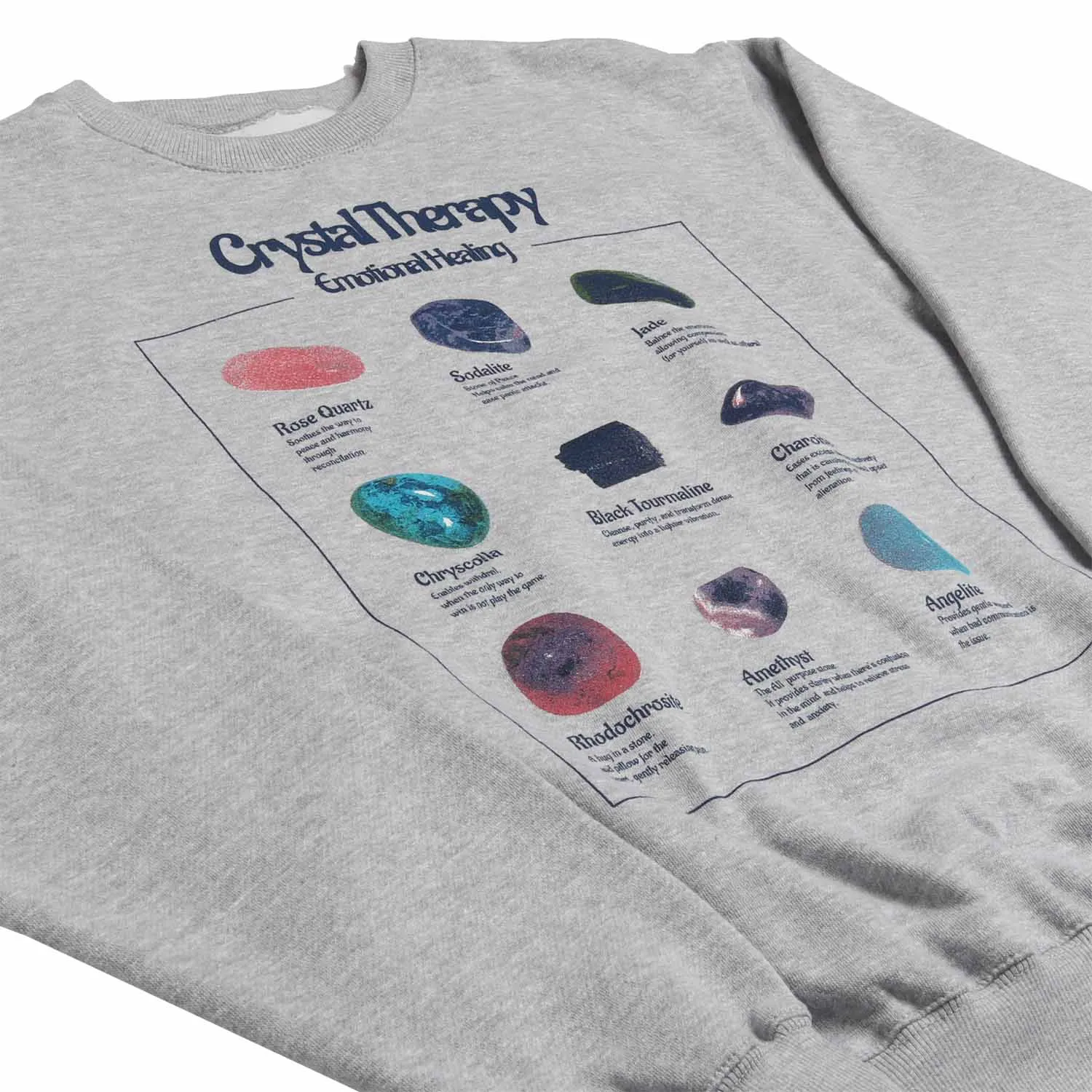 CRYSTAL THERAPY SWEATSHIRT sold by Altru product image thumbnail 3