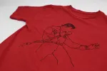 Elvis Embroidered red T-shirt by Altru Apparel sold by Altru