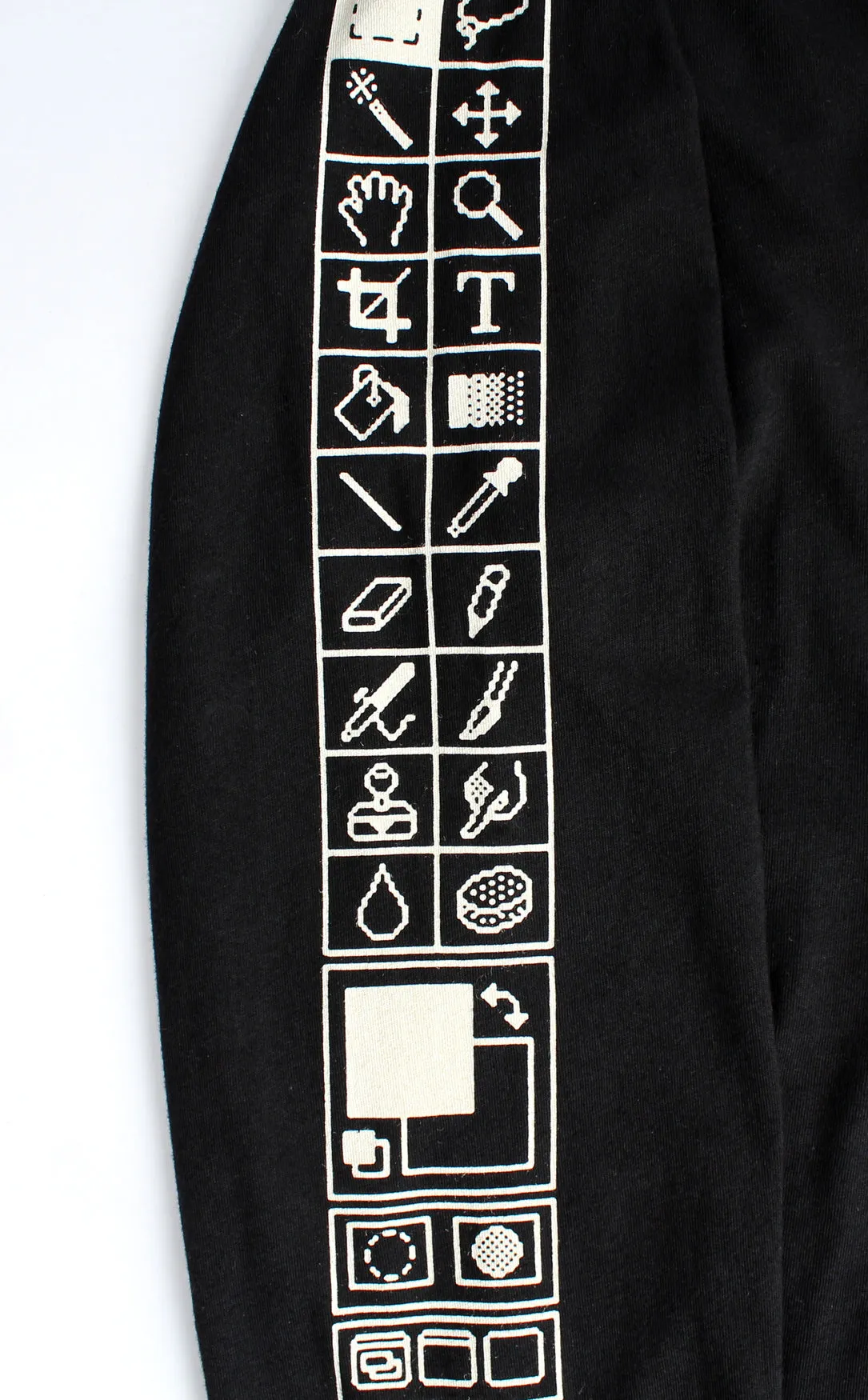 Everything Photoshopped L/S black T-shirt by Altru Apparel sold by Altru product image thumbnail 3