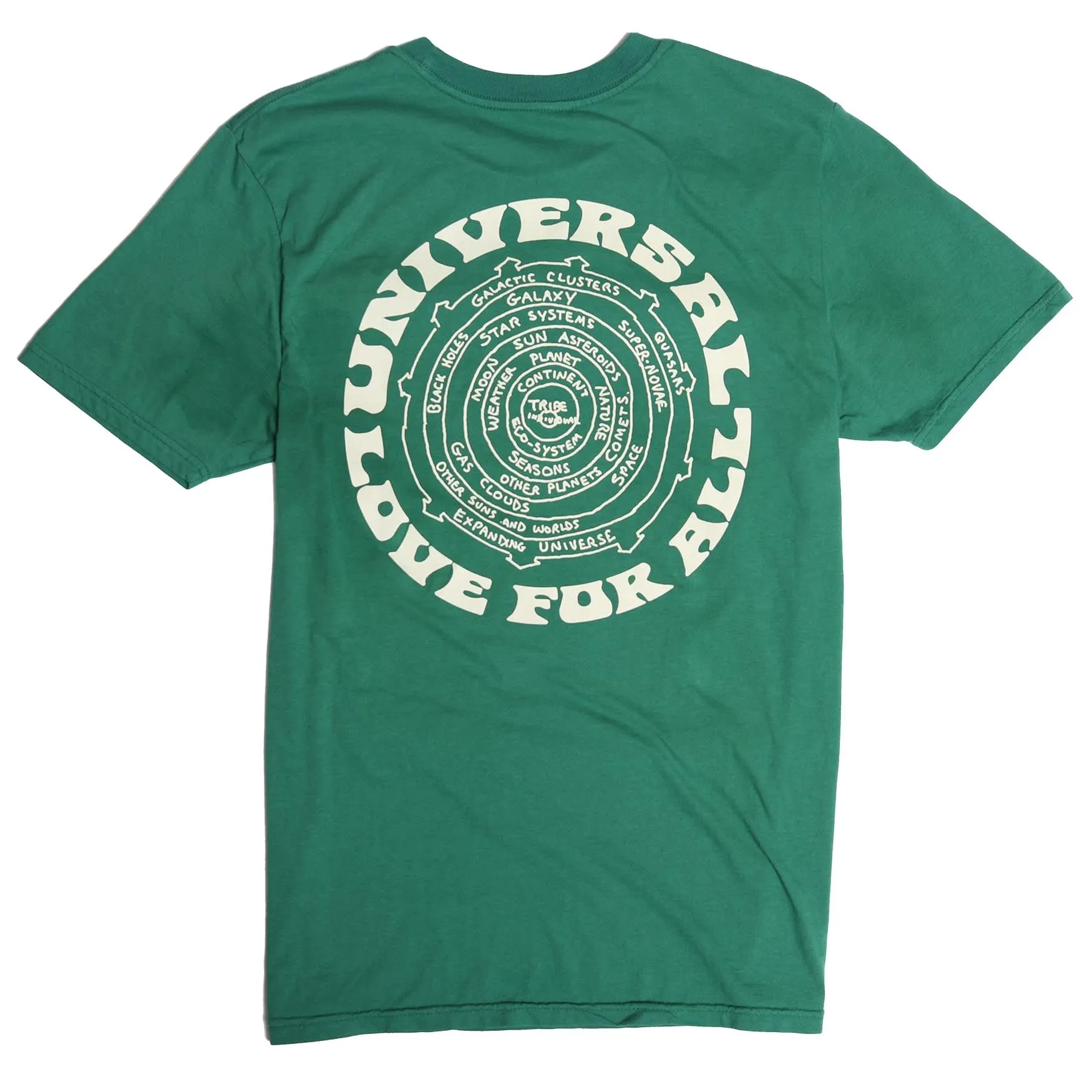 Universal Love For All graphic Tee sold by Altru product image thumbnail 4