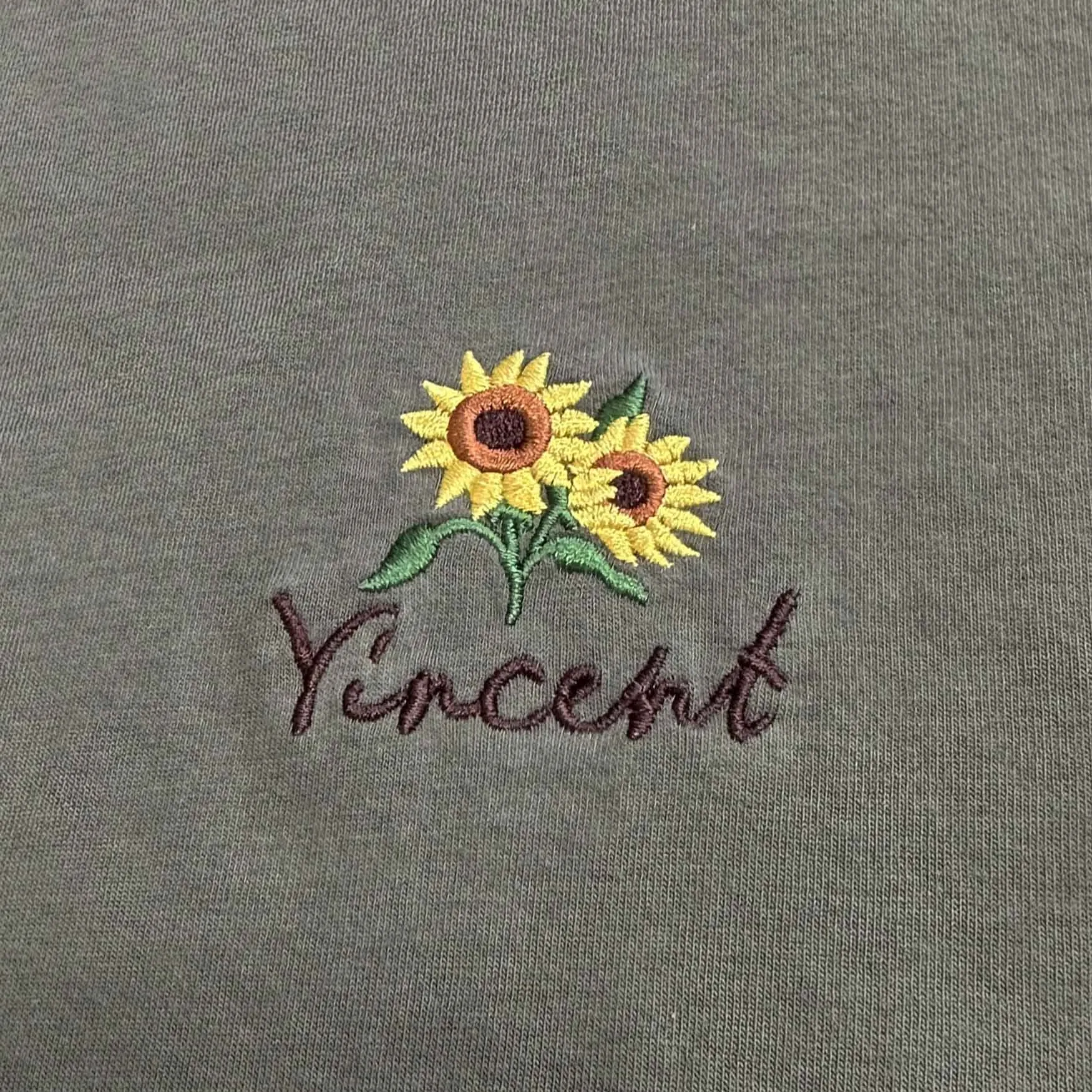VINCENT SUNFLOWER EMBROIDERY sold by Altru product image thumbnail 2