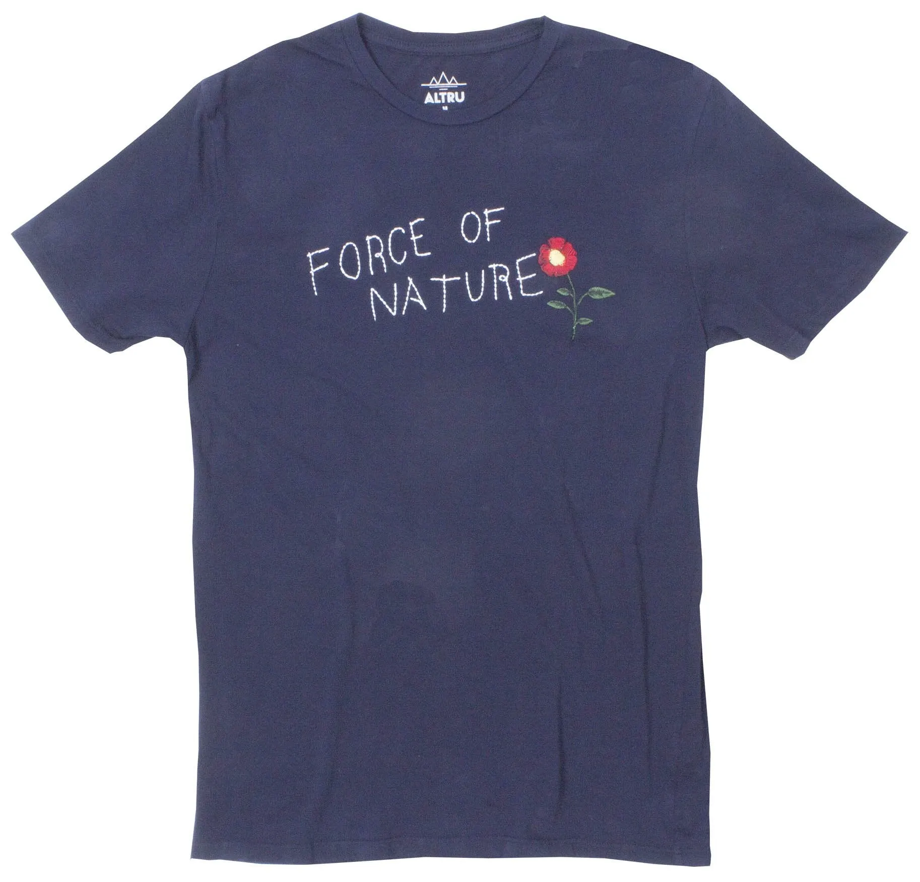 Force of Nature Embroidered graphic Tee by Altru Apparel sold by Altru