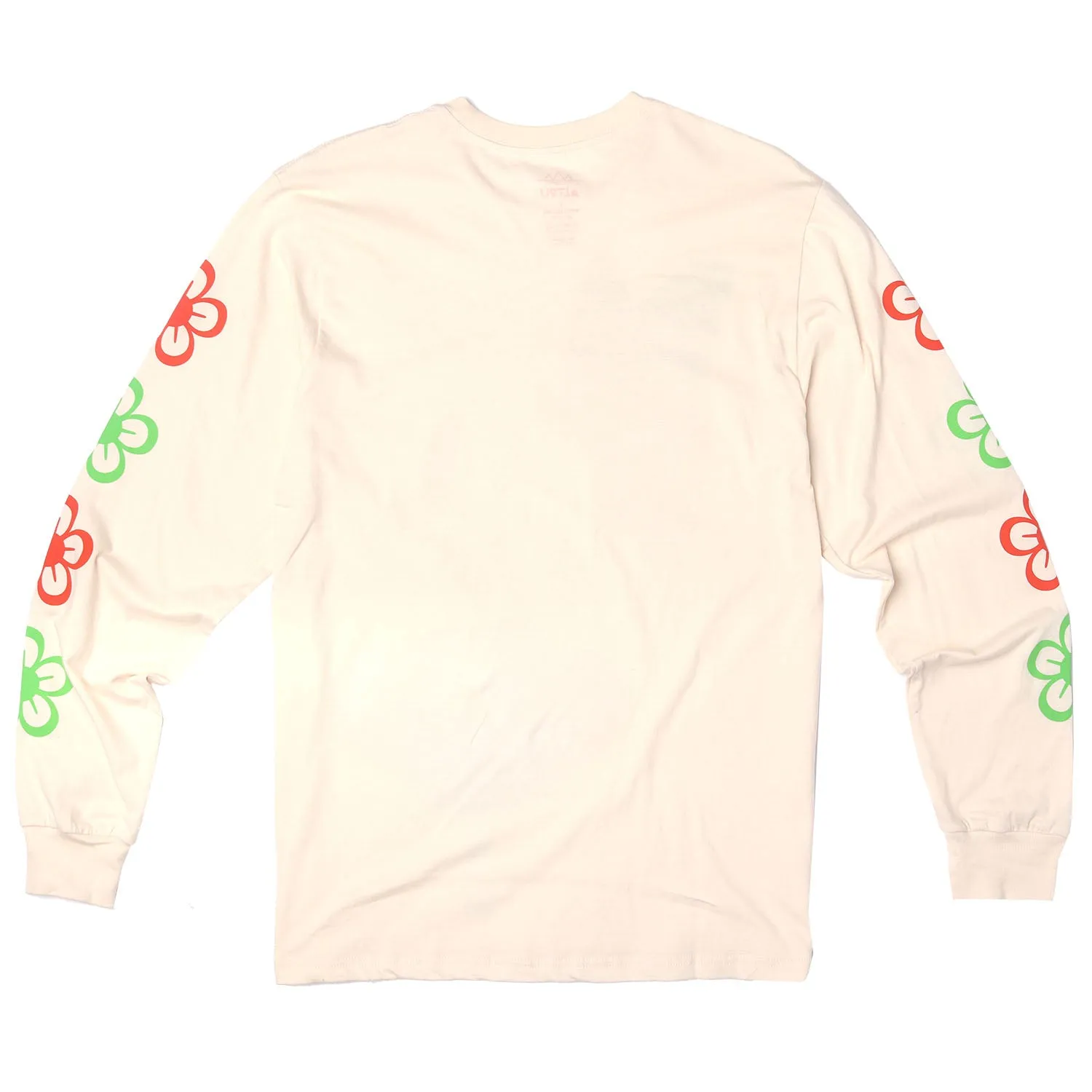 Butterfly Flower Nature L/S tee graphic on front & sleeves sold by Altru product image thumbnail 4