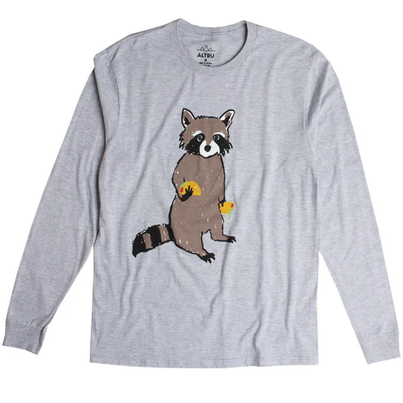 Taco Racoon Long sleeve tee sold by Altru