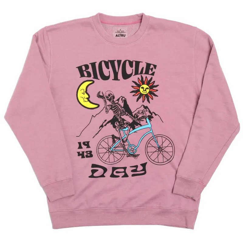Bicycle Day Sweatshirt sold by Altru