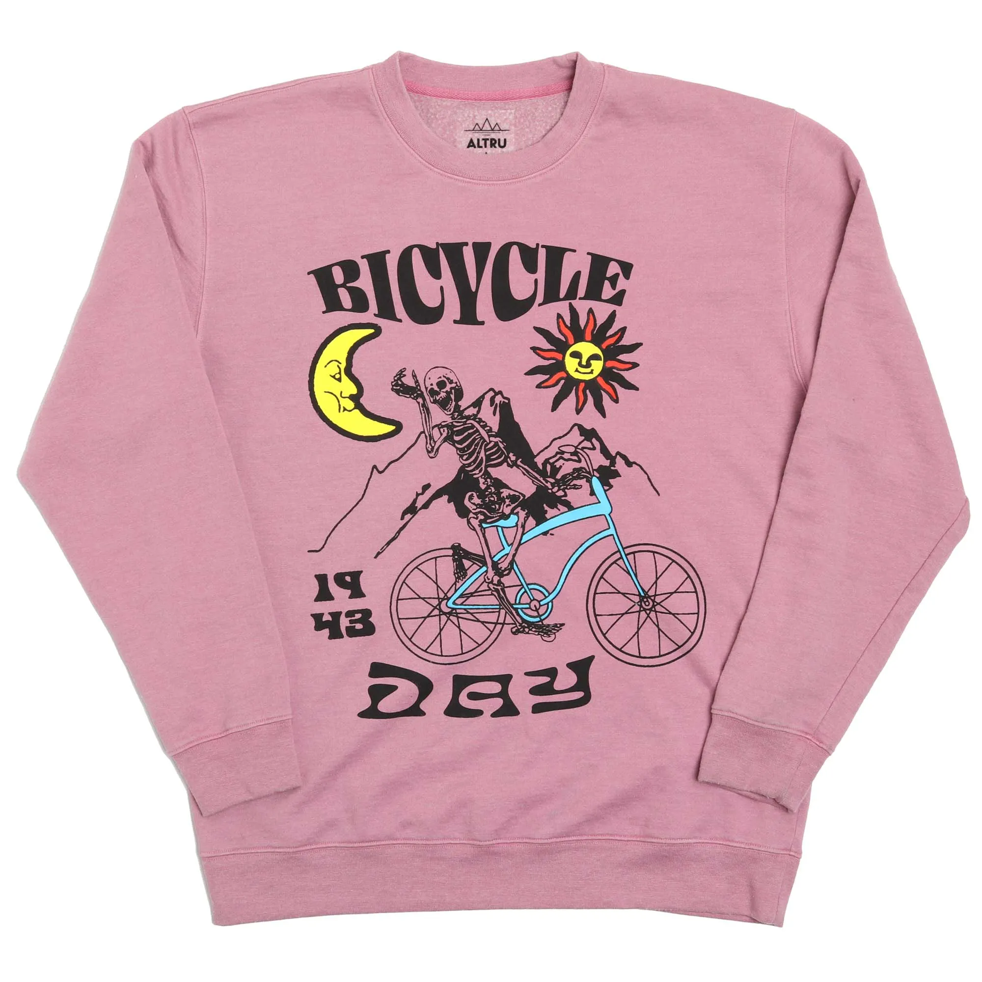 Bicycle Day Sweatshirt sold by Altru