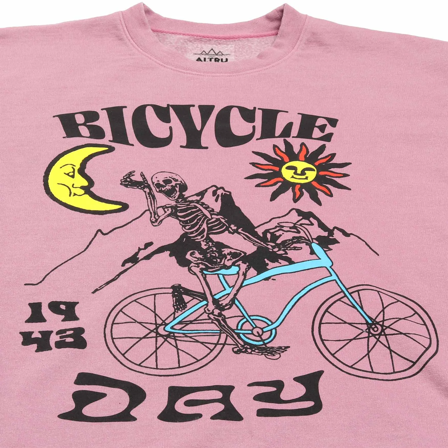 Bicycle Day Sweatshirt sold by Altru product image thumbnail 3