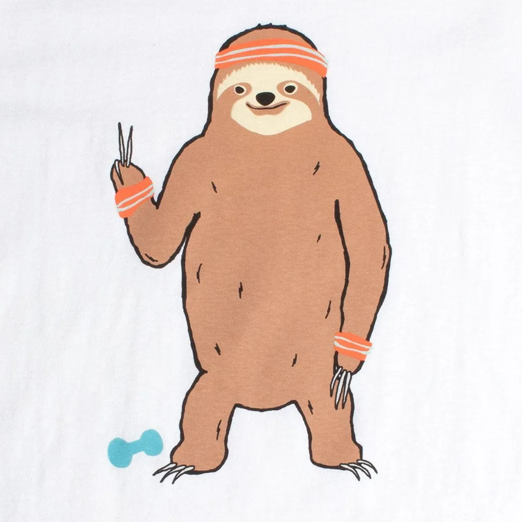 Workout Sloth tee sold by Altru product image thumbnail 2