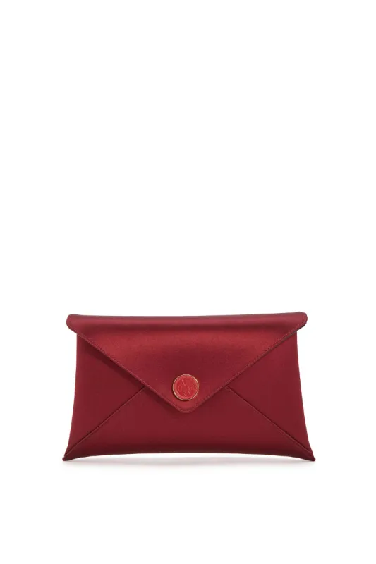 Medallion Envelope Clutch Satin sold by Altuzarra