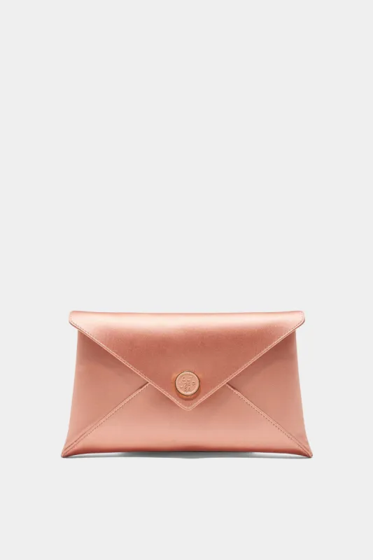 Medallion Envelope Clutch Satin sold by Altuzarra