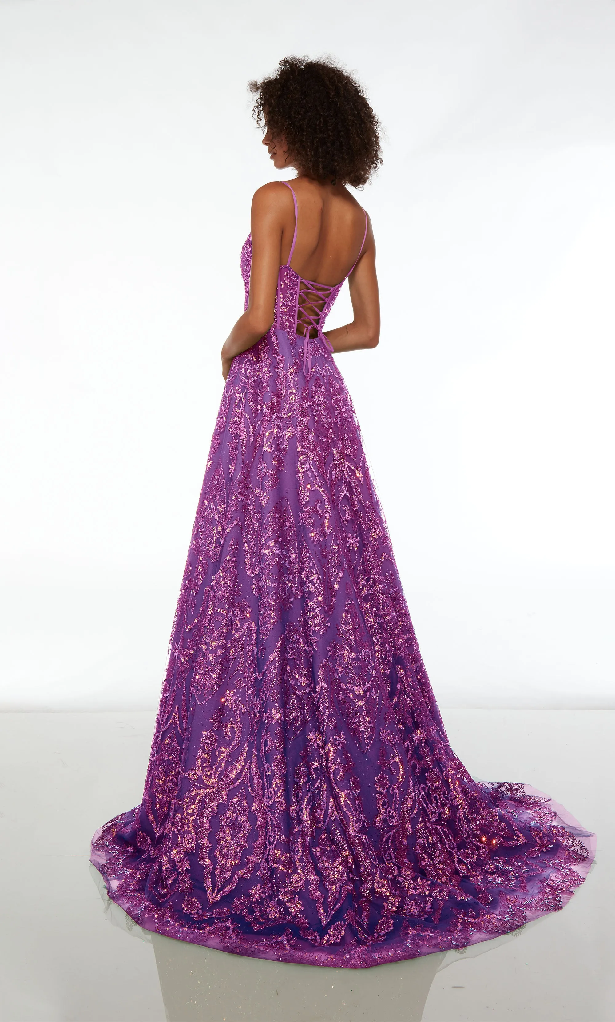 Formal Dress: 61581. Long, Plunging Neckline, Ballgown sold by Alyce Paris product image thumbnail 2