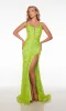 Formal Dress: 61555. Long, Plunging Neckline, Straight sold by Alyce Paris