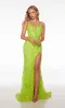 Formal Dress: 61555. Long, Plunging Neckline, Straight sold by Alyce Paris