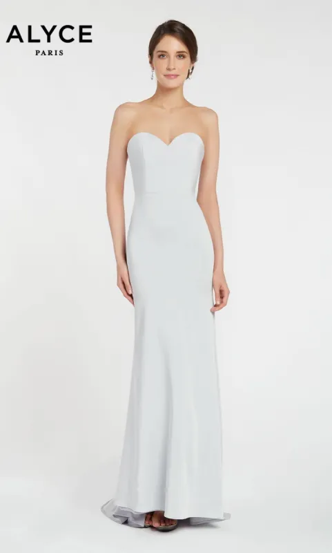Formal Dress: 27252. Long, Off The Shoulder, Straight sold by Alyce Paris