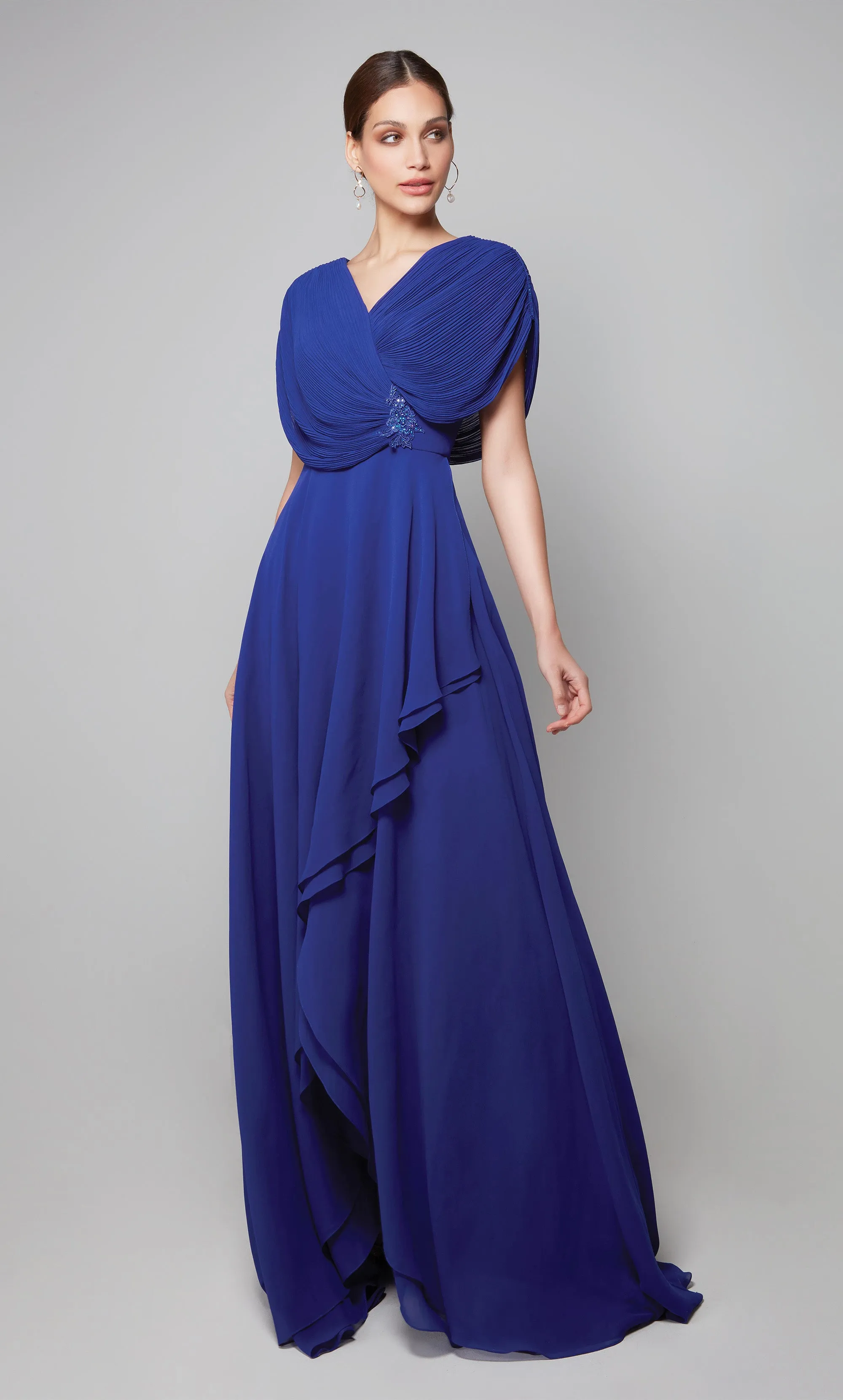 ALYCE Paris 27592 Special Occasion V-neckline Elegant A Line Dress sold by Alyce Paris product image thumbnail 3