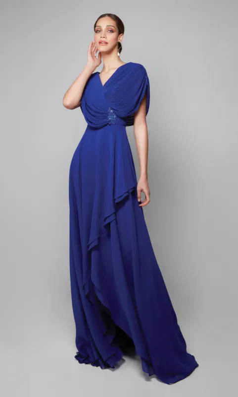 ALYCE Paris 27592 Special Occasion V-neckline Elegant A Line Dress sold by Alyce Paris