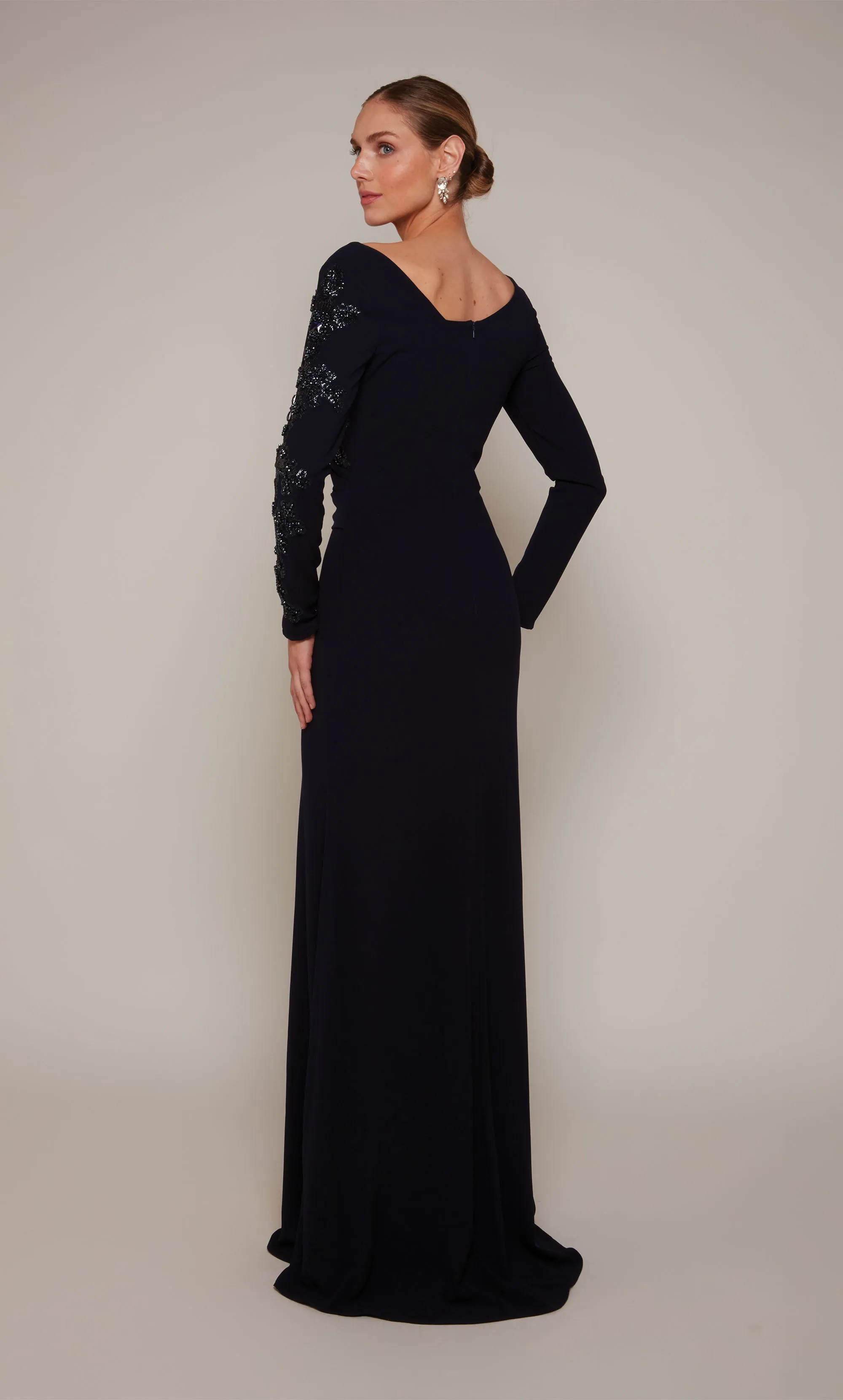 ALYCE Paris 27675 Special Occasion Asymmetrical Plus Size Straight Dress sold by Alyce Paris product image thumbnail 2