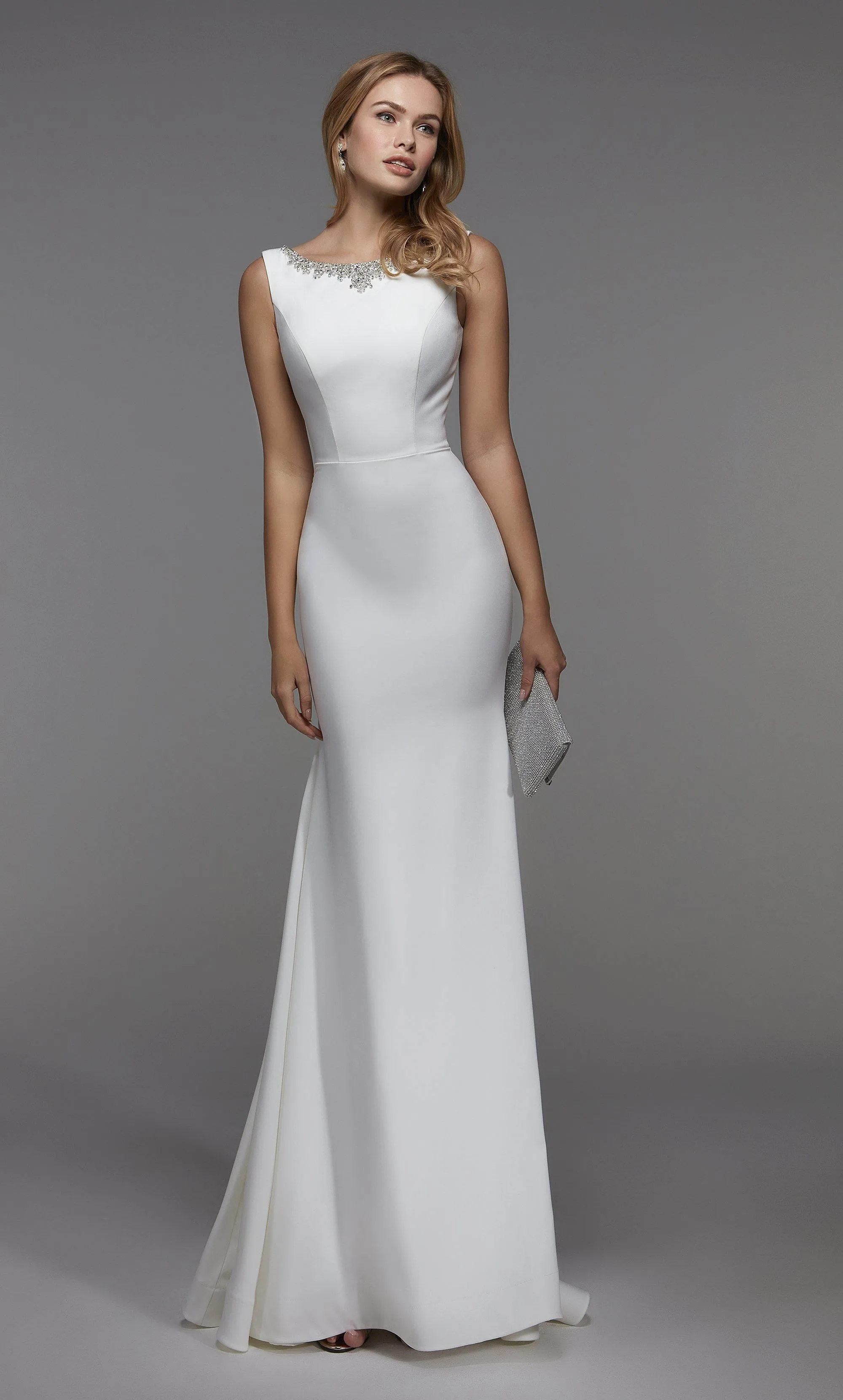 ALYCE Paris 27538 Special Occasion High Neckline Chic Mermaid Dress sold by Alyce Paris product image thumbnail 3